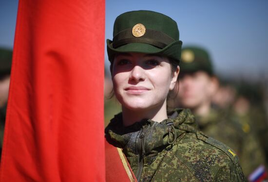 Репетиция парада Победы в Алабино 