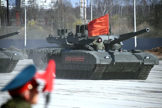 Репетиция парада Победы в Алабино 