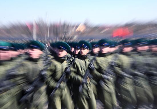 Репетиция парада Победы в Алабино 