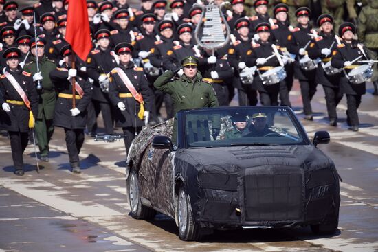 Репетиция парада Победы в Алабино 