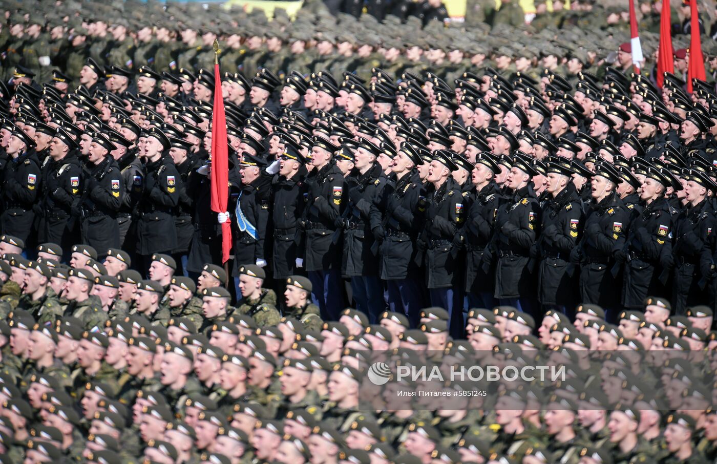 Репетиция парада Победы в Алабино 