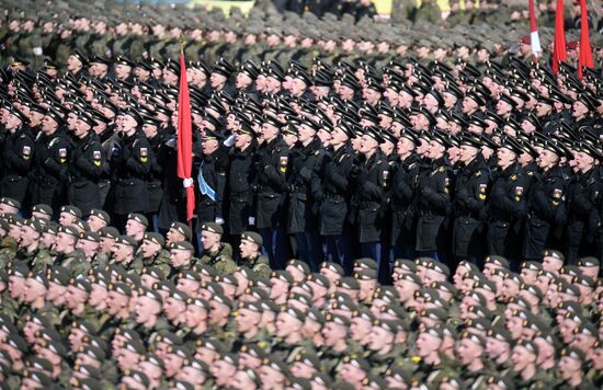 Репетиция парада Победы в Алабино 