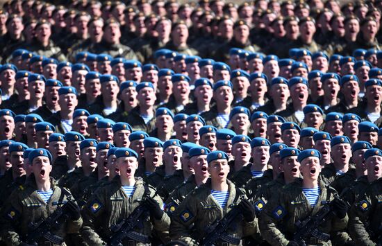 Репетиция парада Победы в Алабино 