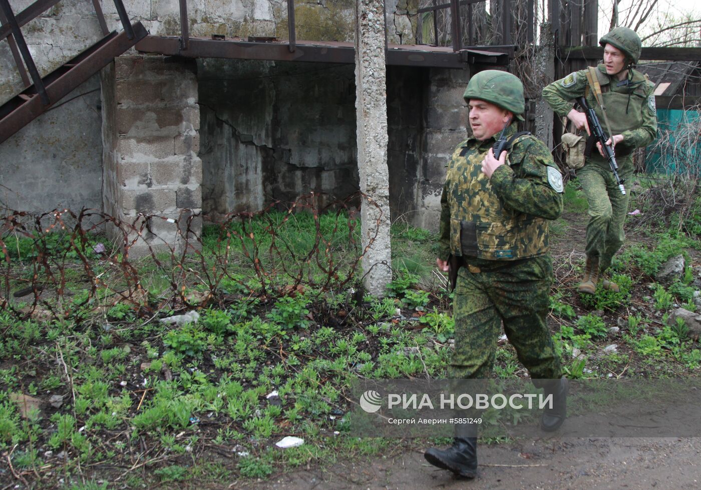 Учения ГСИН ДНР в Донецкой области