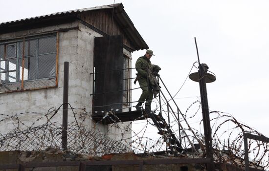 Учения ГСИН ДНР в Донецкой области