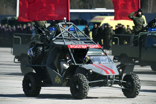 Репетиция парада Победы в Алабино 