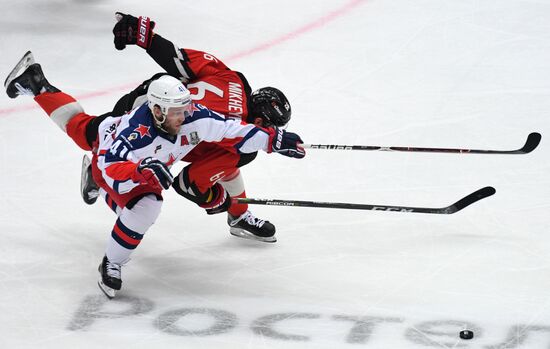 Хоккей. КХЛ. Матч "Авангард" - ЦСКА