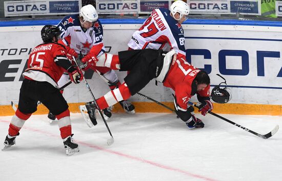 Хоккей. КХЛ. Матч "Авангард" - ЦСКА