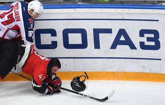 Хоккей. КХЛ. Матч "Авангард" - ЦСКА
