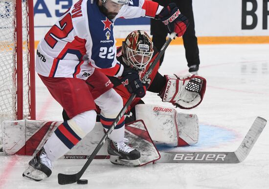 Хоккей. КХЛ. Матч "Авангард" - ЦСКА