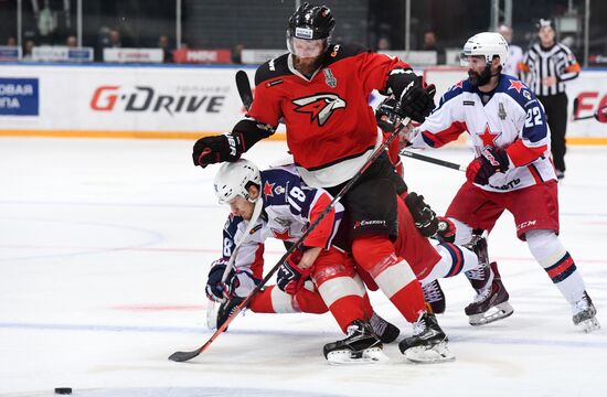 Хоккей. КХЛ. Матч "Авангард" - ЦСКА