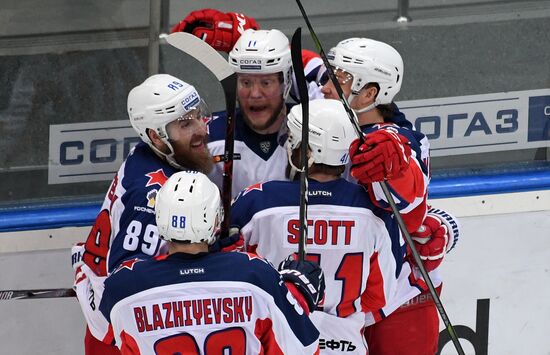 Хоккей. КХЛ. Матч "Авангард" - ЦСКА