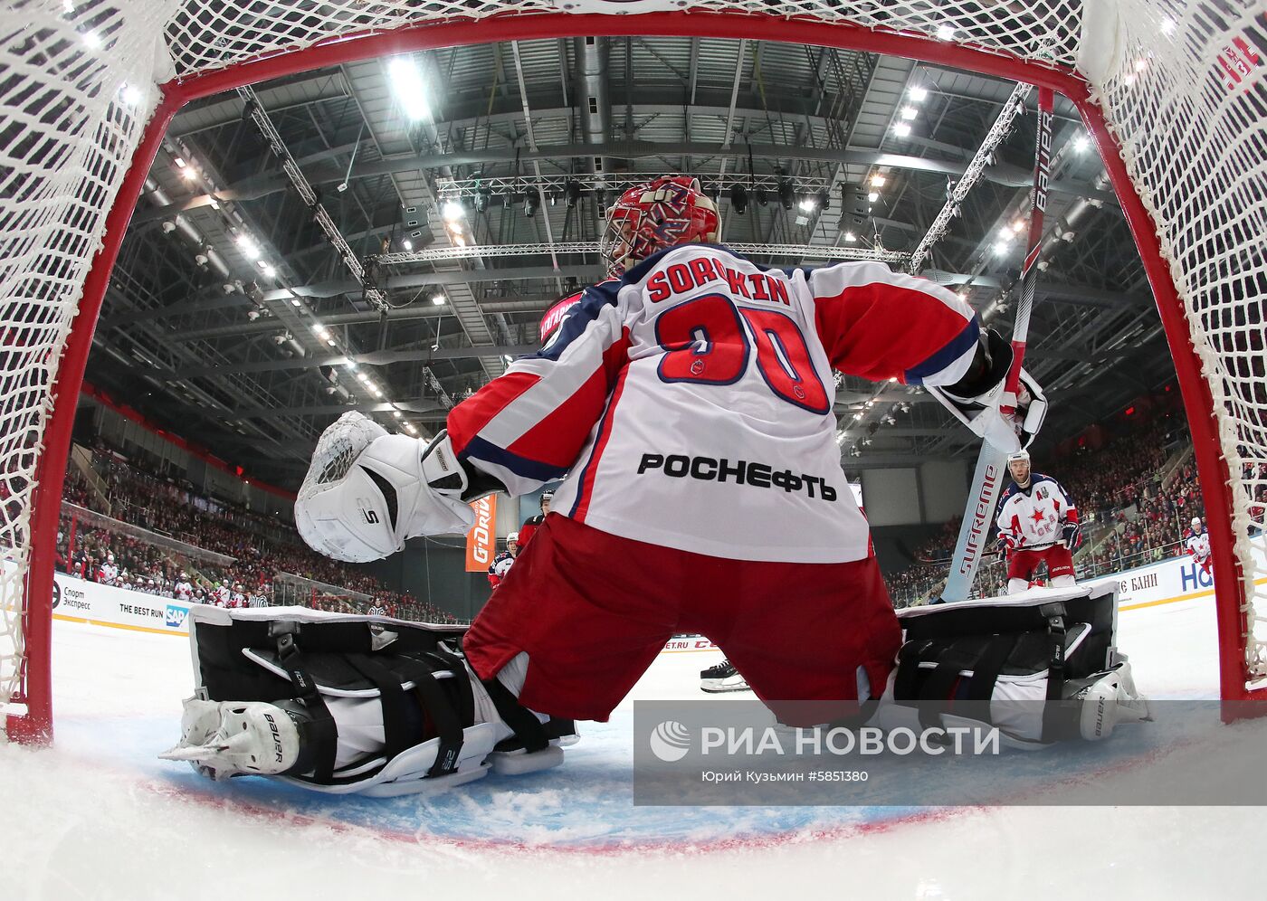 Хоккей. КХЛ. Матч "Авангард" - ЦСКА