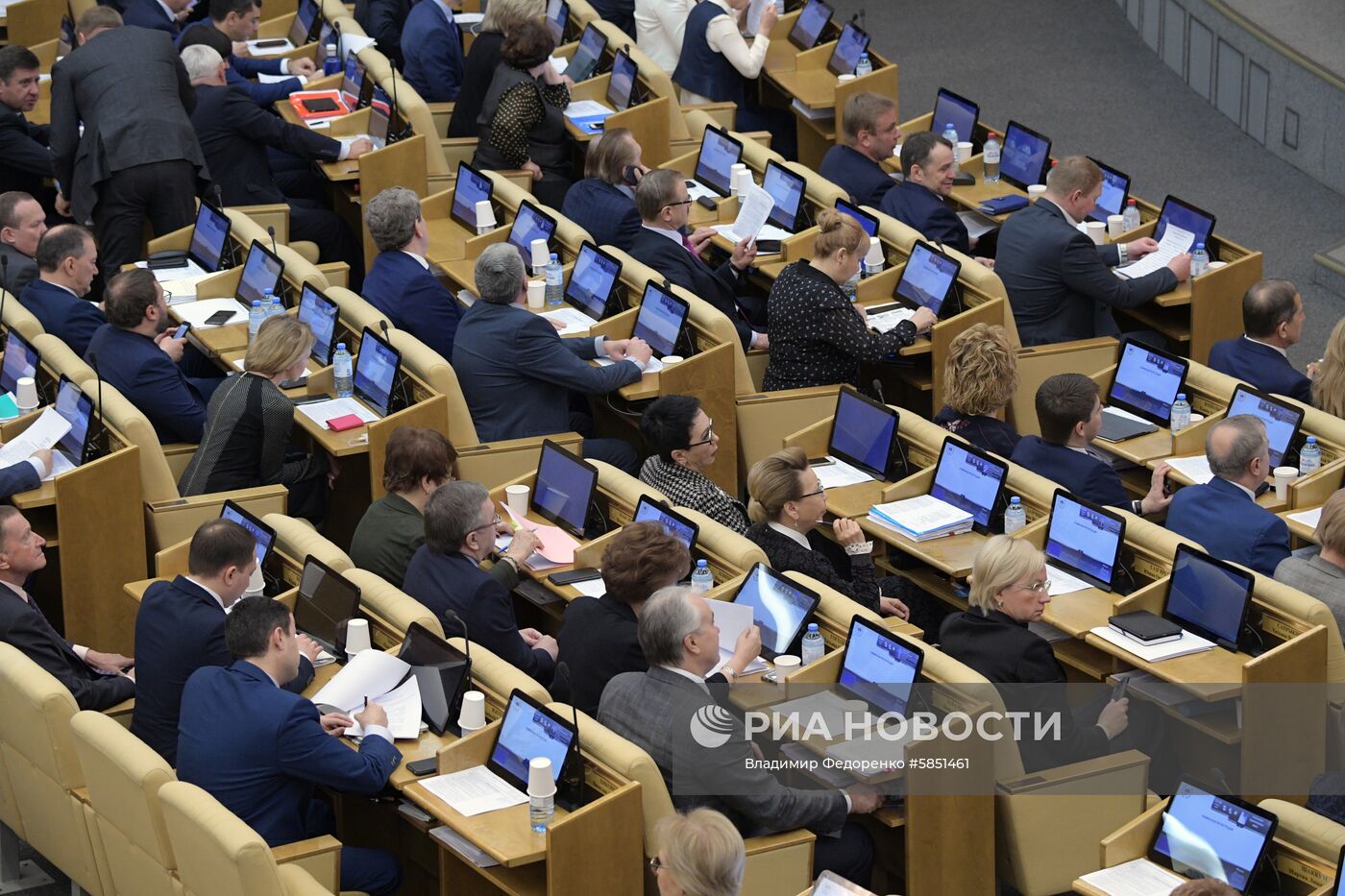 Пленарное заседание Госдумы РФ 