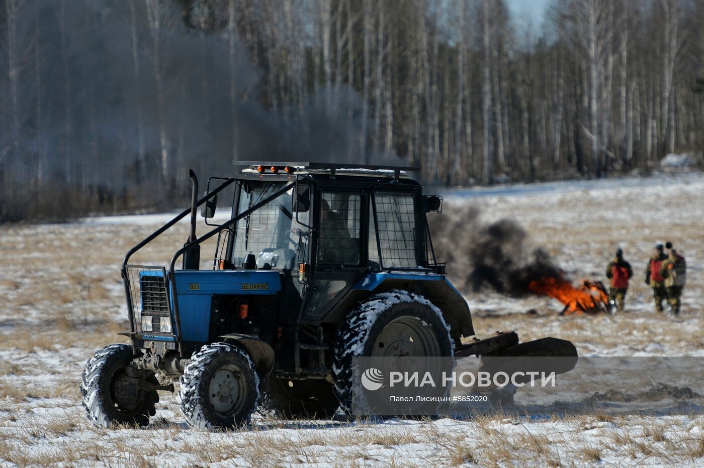 Противопожарные учения МЧС в регионах России