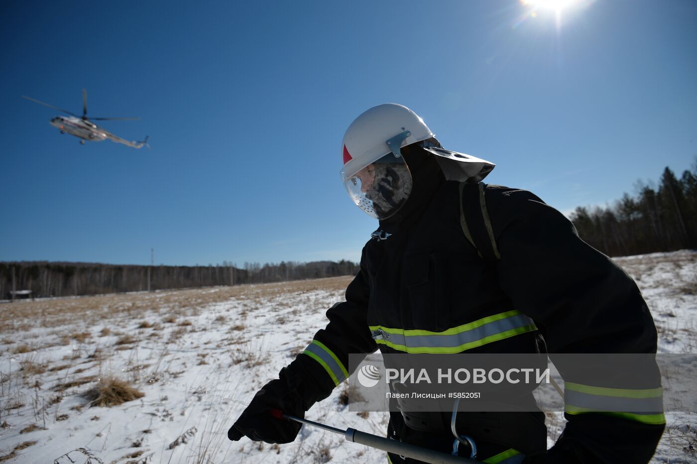 Противопожарные учения МЧС в регионах России