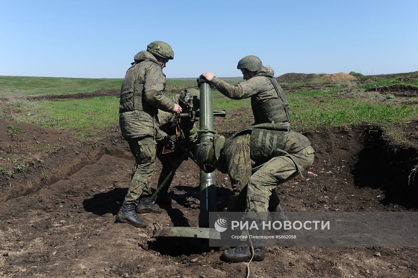 Конкурс "Мастера артиллерийского огня" в Ростовской области 