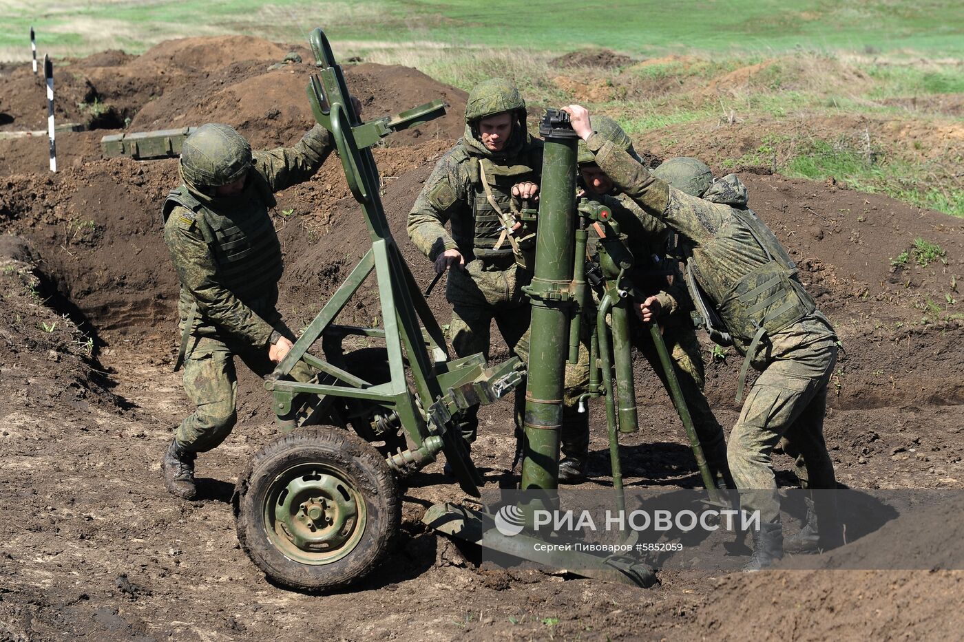 Конкурс "Мастера артиллерийского огня" в Ростовской области 