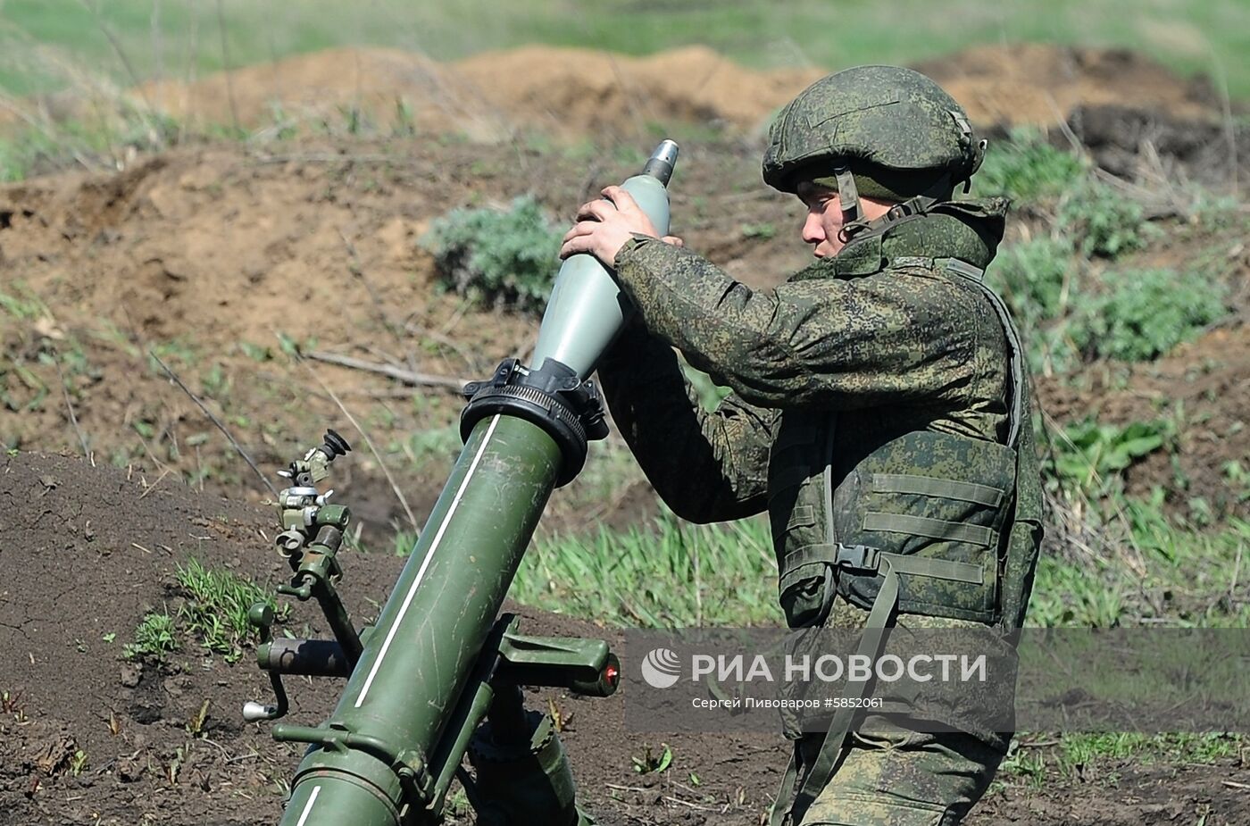 Конкурс "Мастера артиллерийского огня" в Ростовской области 