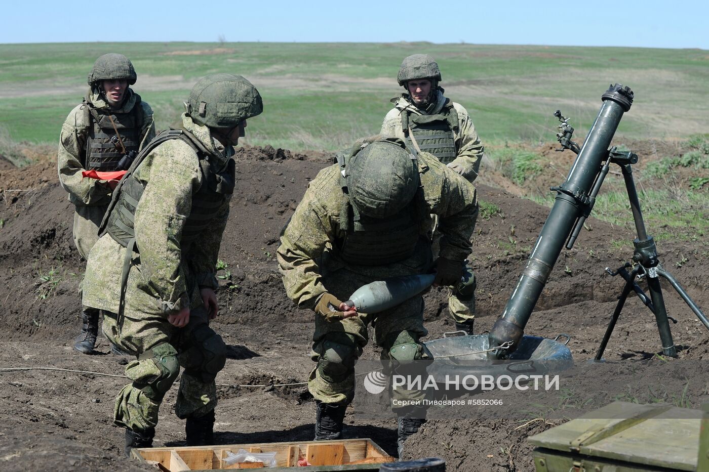 Конкурс "Мастера артиллерийского огня" в Ростовской области 