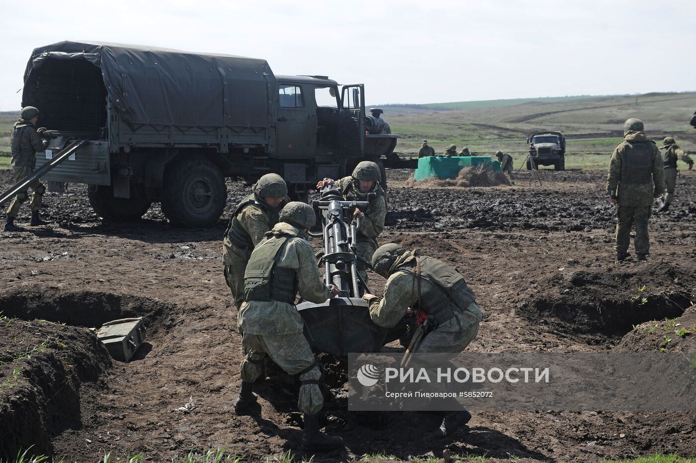 Конкурс "Мастера артиллерийского огня" в Ростовской области 