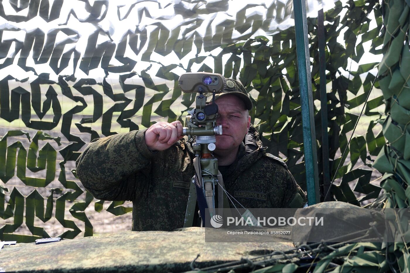 Конкурс "Мастера артиллерийского огня" в Ростовской области 