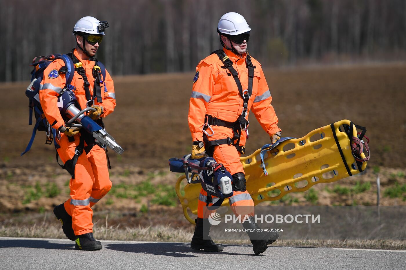 Учения Московского авиационного центра