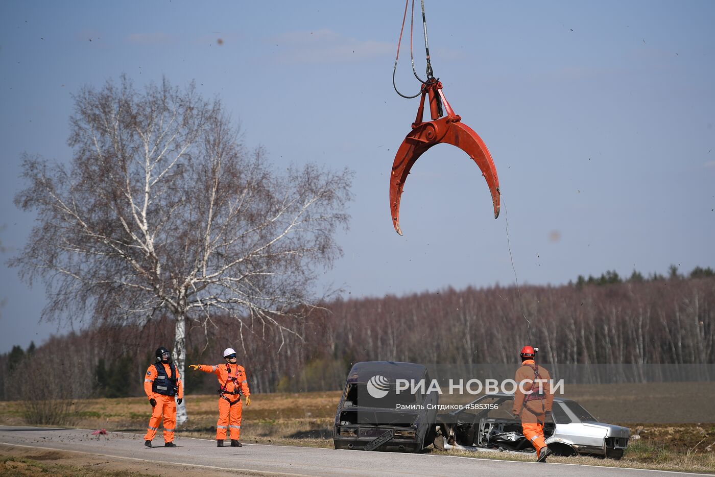 Учения Московского авиационного центра