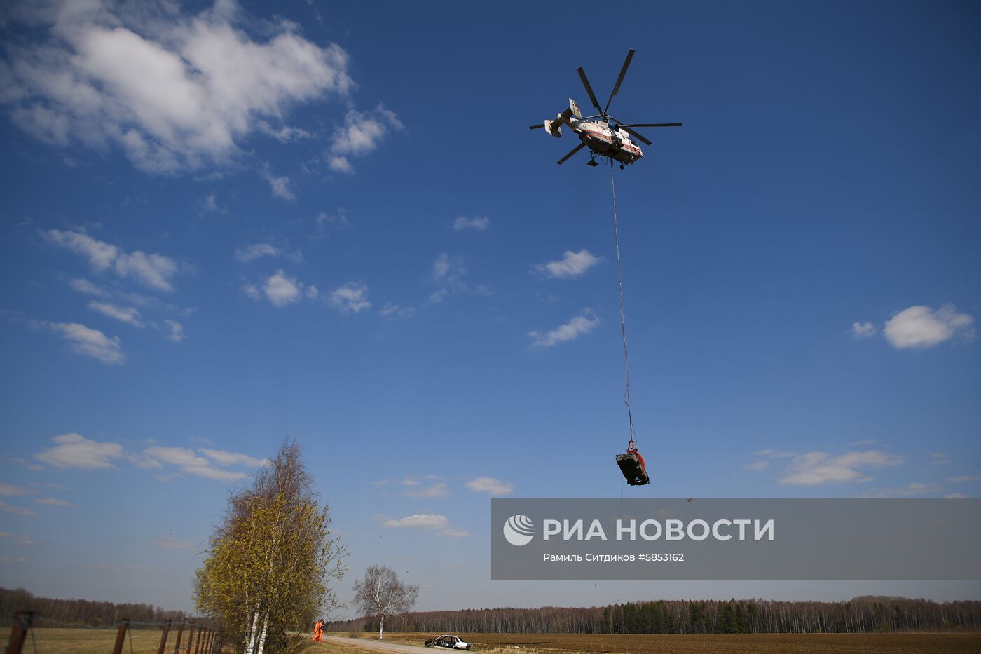 Учения Московского авиационного центра