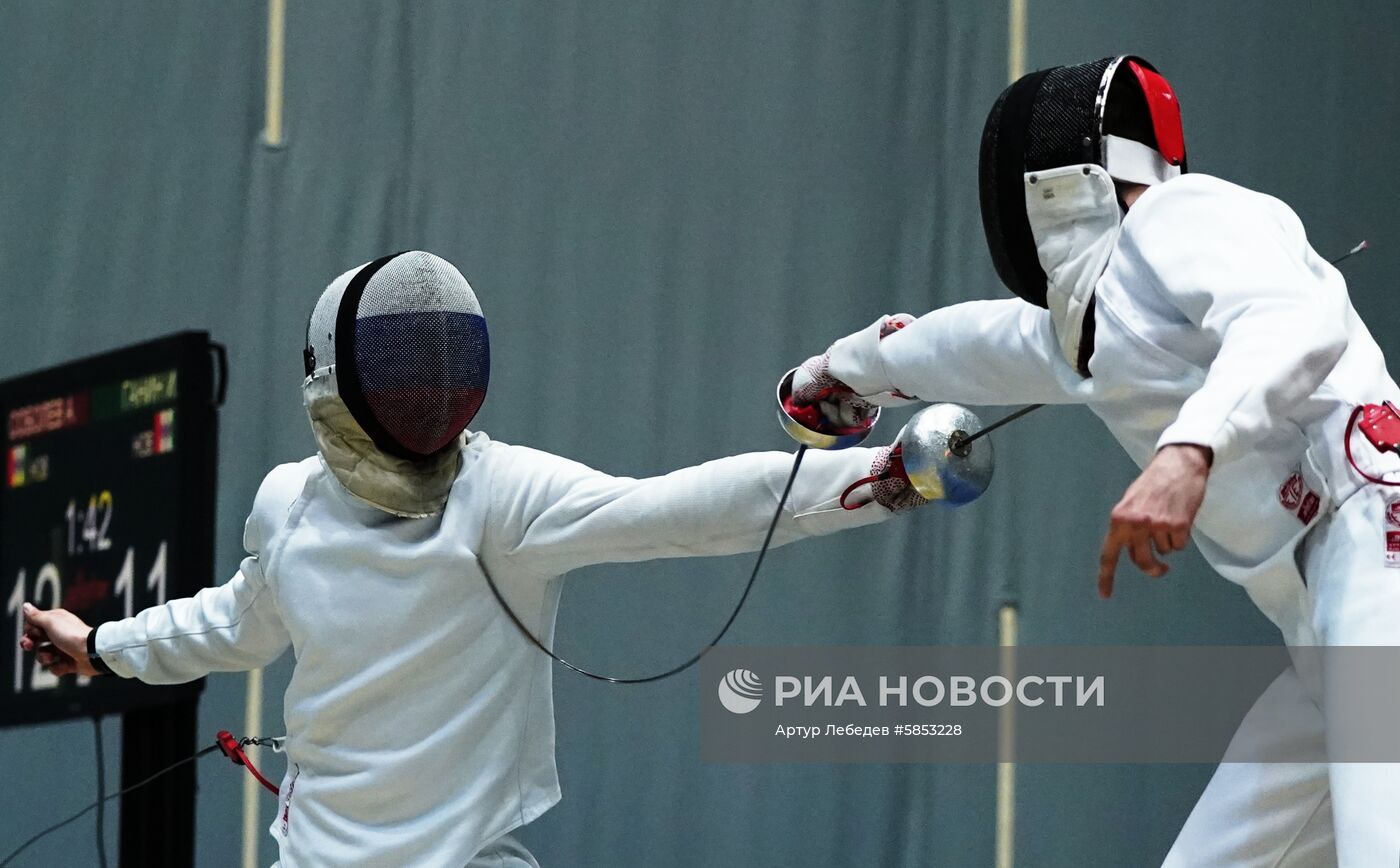 Фехтование. Чемпионат России. Пятый день