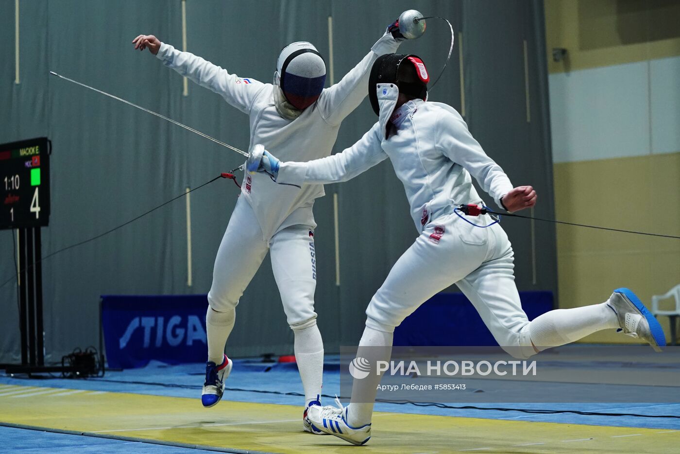 Фехтование. Чемпионат России. Пятый день