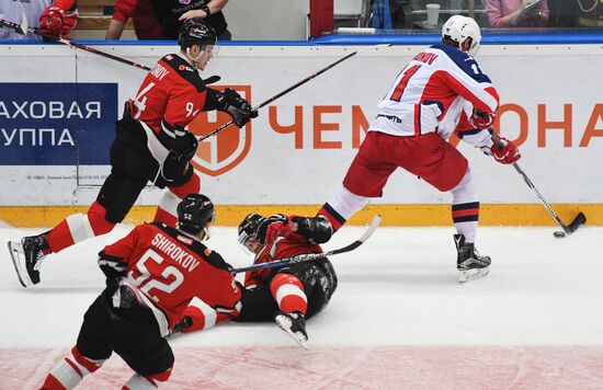 Хоккей. КХЛ. Матч "Авангард" - ЦСКА