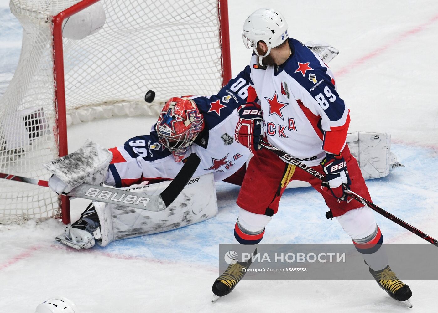 Хоккей. КХЛ. Матч "Авангард" - ЦСКА
