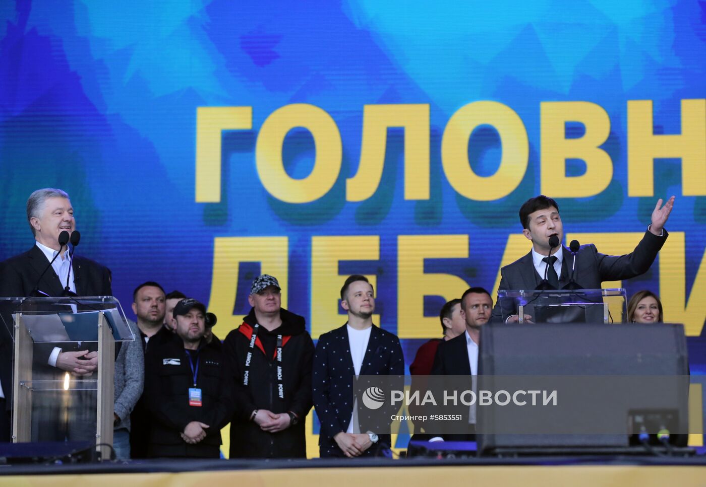 Дебаты кандидатов в президенты Украины