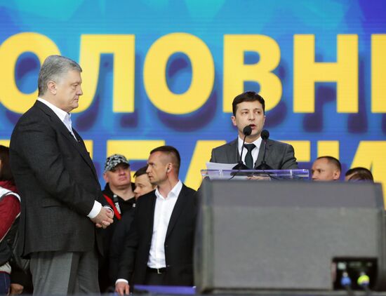 Дебаты кандидатов в президенты Украины