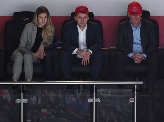 Хоккей. КХЛ. Матч "Авангард" - ЦСКА