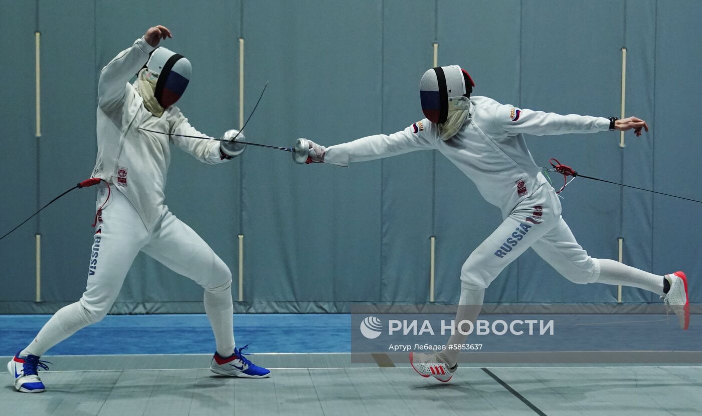 Фехтование. Чемпионат России. Пятый день