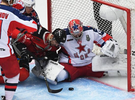 Хоккей. КХЛ. Матч "Авангард" - ЦСКА