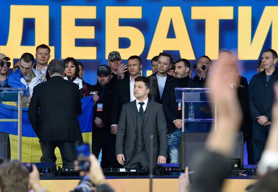 Дебаты кандидатов в президенты Украины