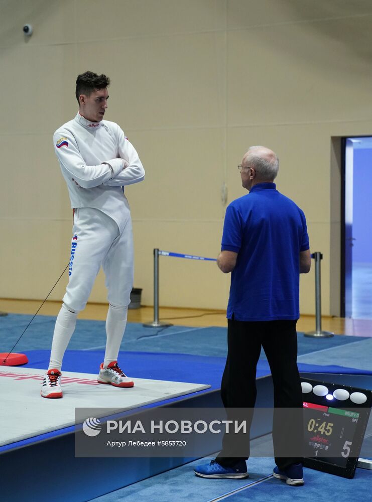 Фехтование. Чемпионат России. Пятый день