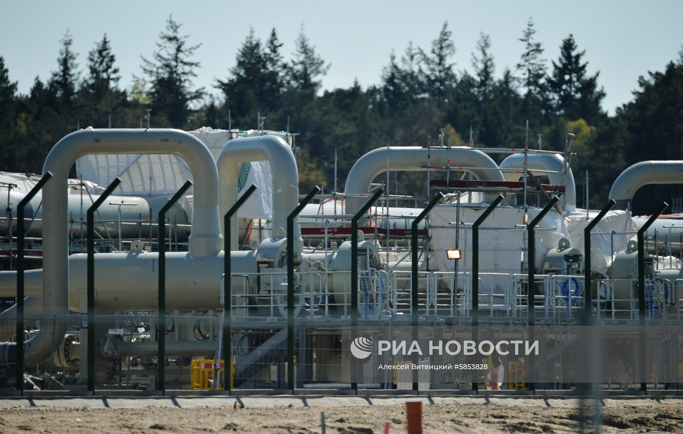 Строительство газопровода "Северный поток-2" в Германии