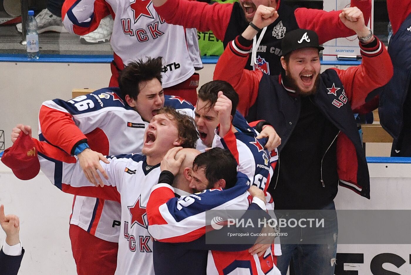 Хоккей. КХЛ. Матч "Авангард" - ЦСКА