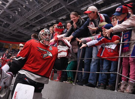 Хоккей. КХЛ. Матч "Авангард" - ЦСКА