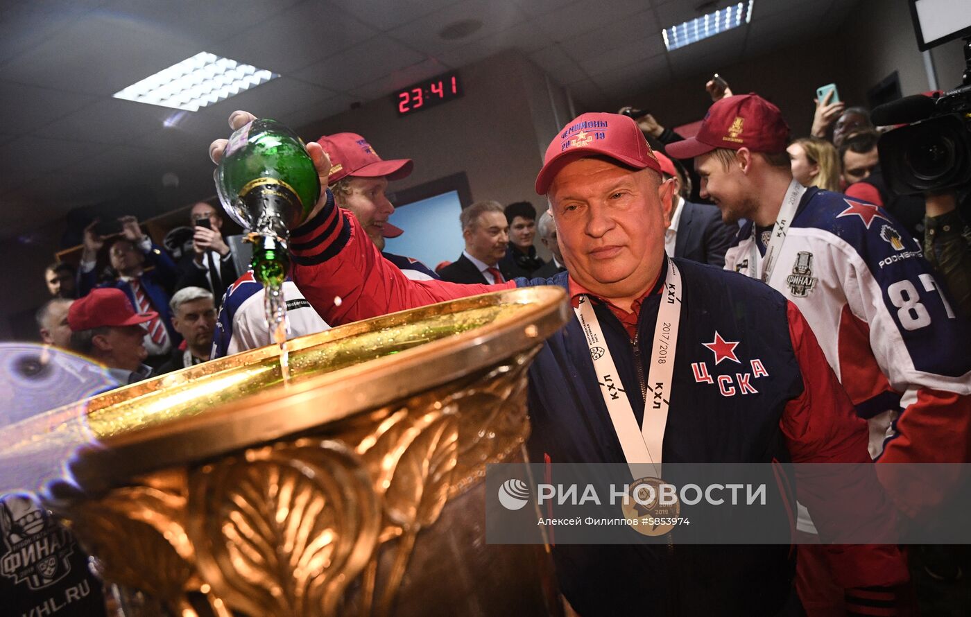 Хоккей. КХЛ. Матч "Авангард" - ЦСКА