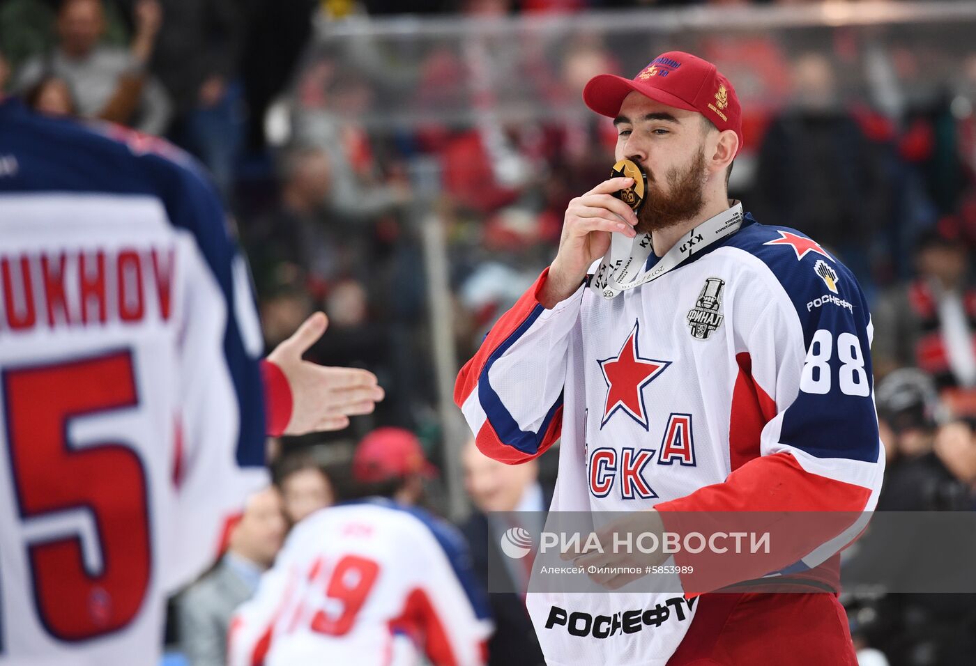 Хоккей. КХЛ. Матч "Авангард" - ЦСКА