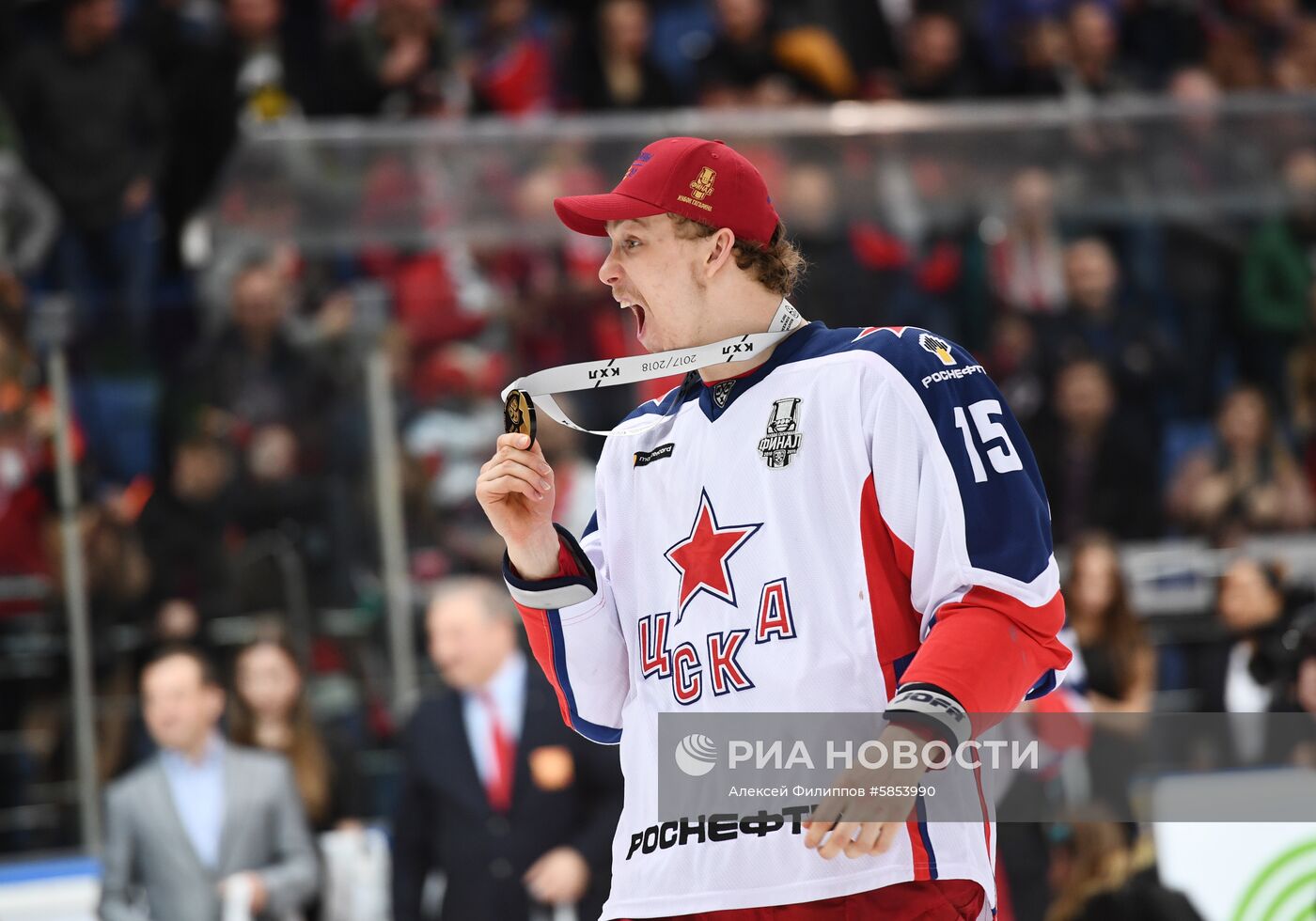 Хоккей. КХЛ. Матч "Авангард" - ЦСКА