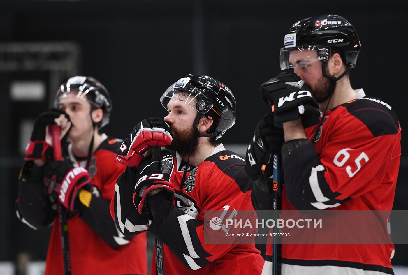 Хоккей. КХЛ. Матч "Авангард" - ЦСКА