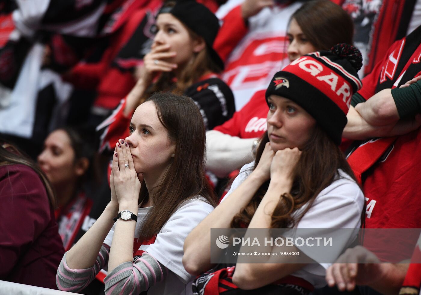 Хоккей. КХЛ. Матч "Авангард" - ЦСКА