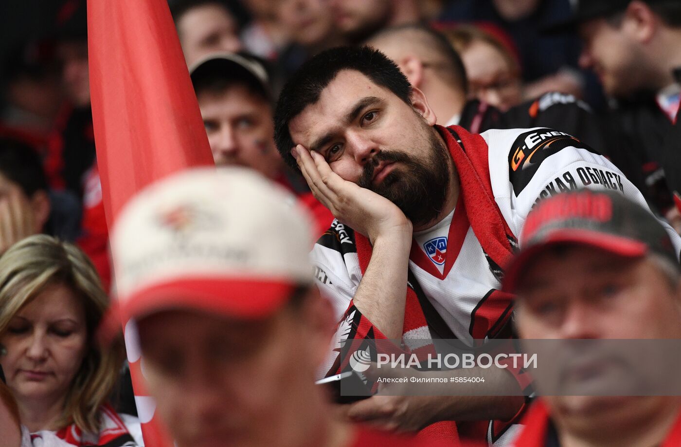 Хоккей. КХЛ. Матч "Авангард" - ЦСКА
