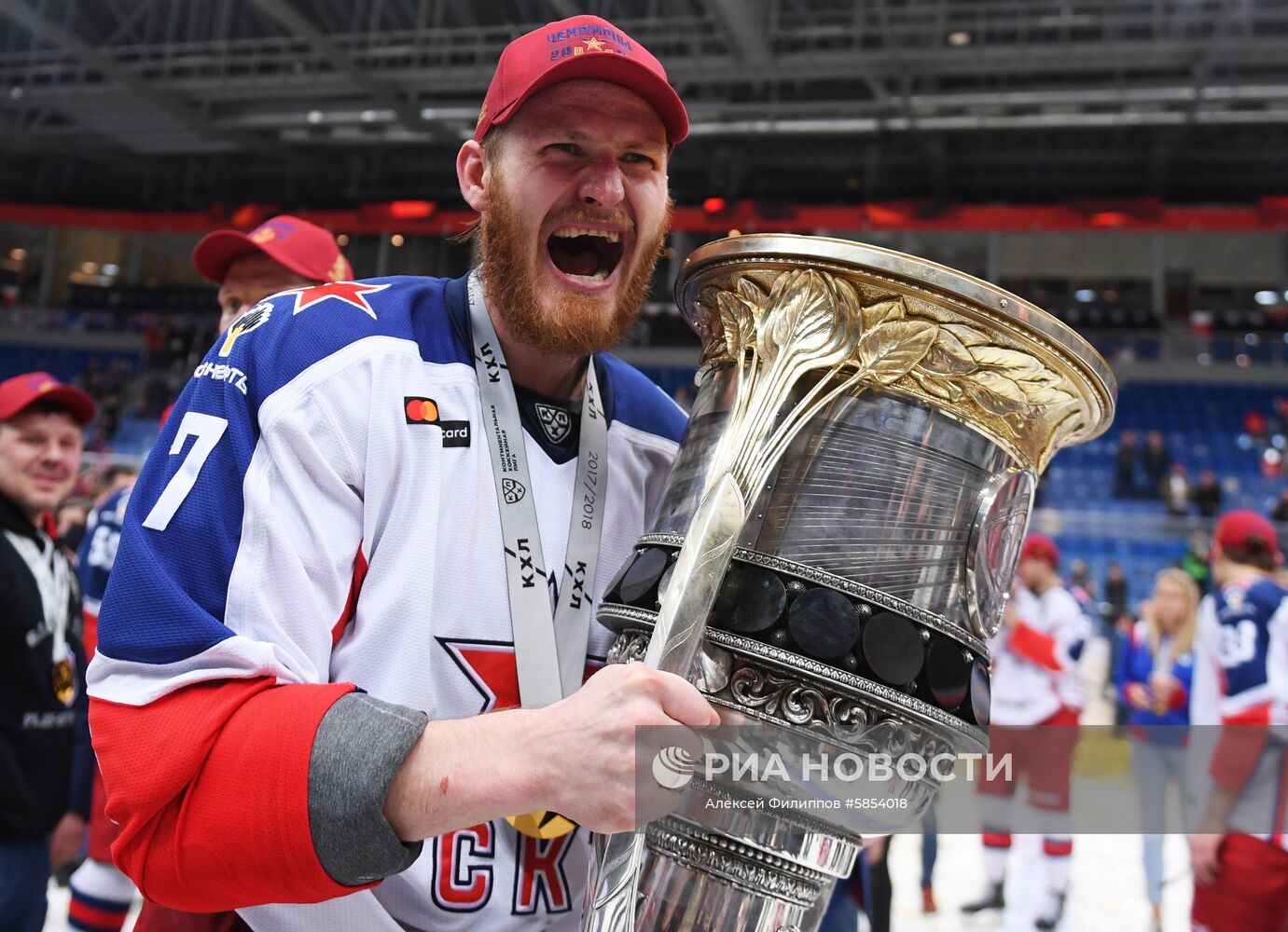 Хоккей. КХЛ. Матч "Авангард" - ЦСКА